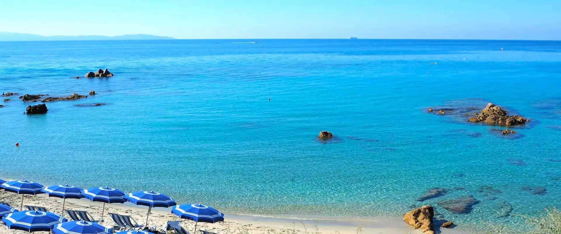 La plage de Cala di Sole à Ajaccio